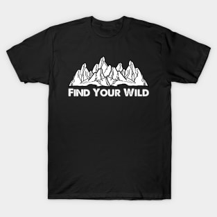 Find Your Wild Black 2304 T-Shirt